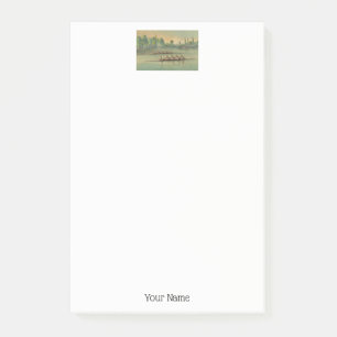 Post-it® Régate vintage de course d'équipage de rameurs