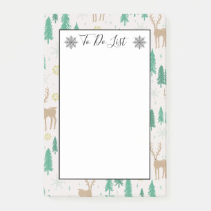 Post-it® Reindeer de Noël dans la liste des gagnants À feui