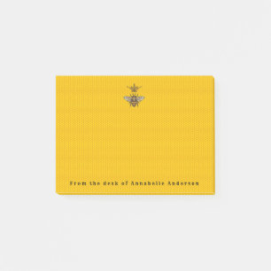 Post-it® Reine d'abeille avec couronne ornée