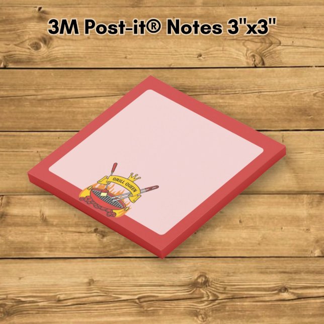 Post-it® Reine du grill (Créateur téléchargé)