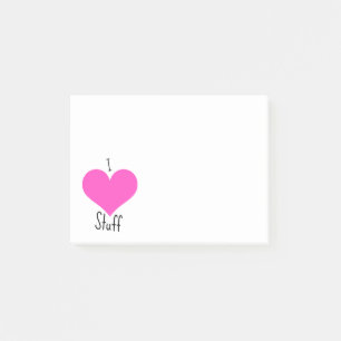 Post-it® Remarques Coeur mignon