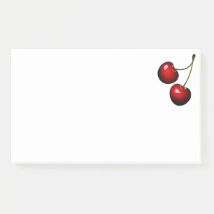 Post-it® Remarques Sticky Cherry