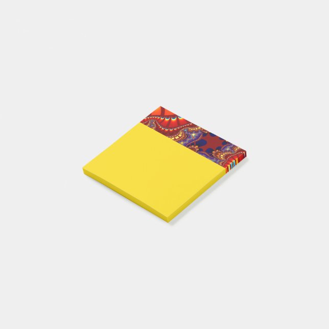 Post-it® Remix rouge et orange (Incliné)