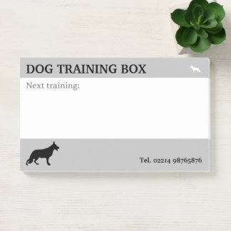Post-it® Rendez-vous avec un chien berger Notes