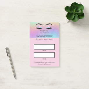 Post-it® Rendez-vous de cils holographiques