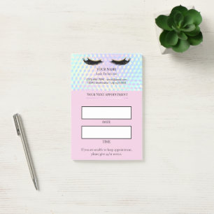 Post-it® Rendez-vous de cils holographiques