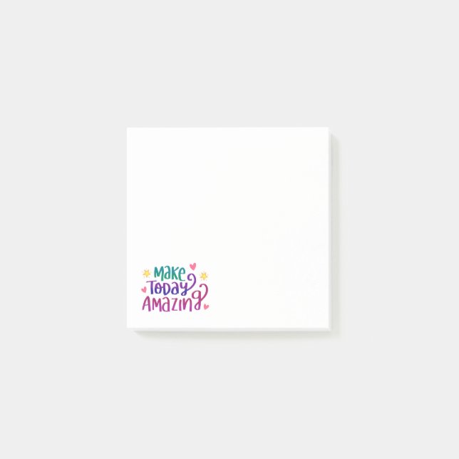 Post-it® Rendre aujourd'hui Extraordinaire (Devant)