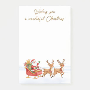 Post-it® Rennes de Noël du Père Noël