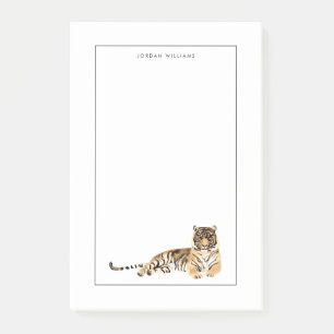 Post-it® Repose du tigre d'aquarelle