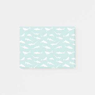 Post-it® Requins nager bleu et blanc nouveauté