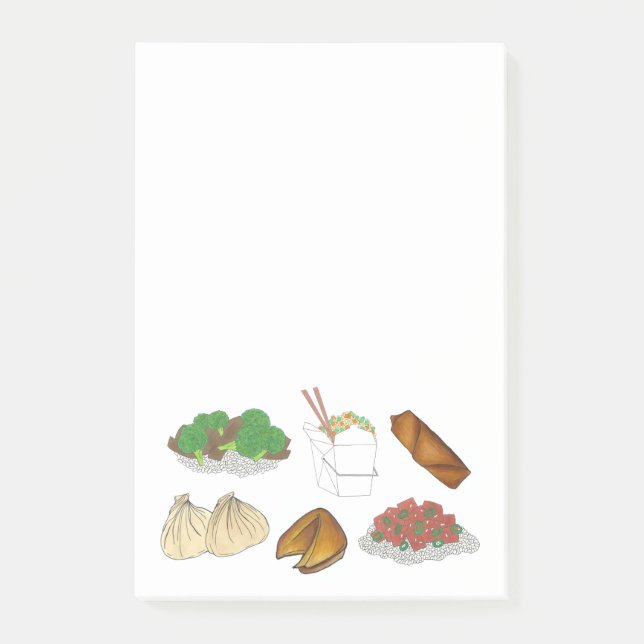 Post-it® Restaurant chinois à emporter Cuisine à emporter (Devant)