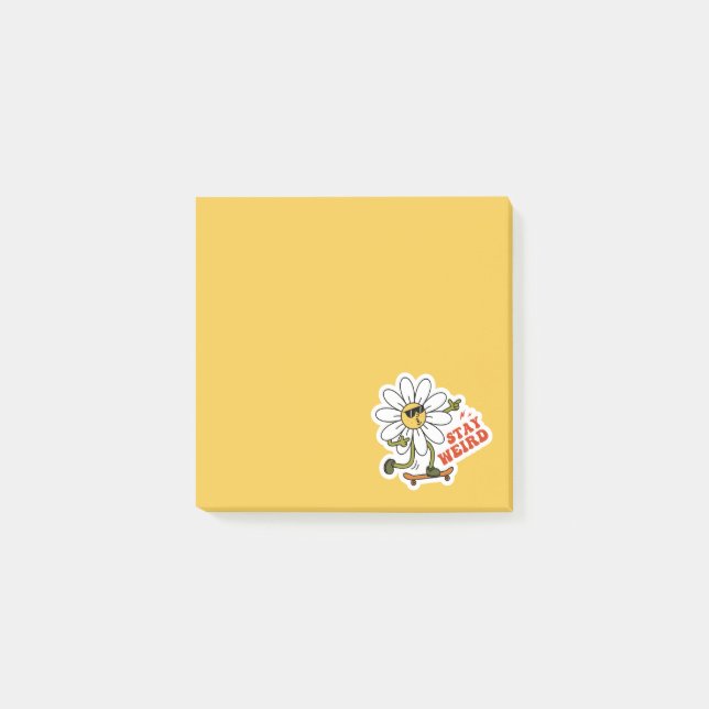 Post-it® Reste Drôle Skateboarding Daisy (Devant)