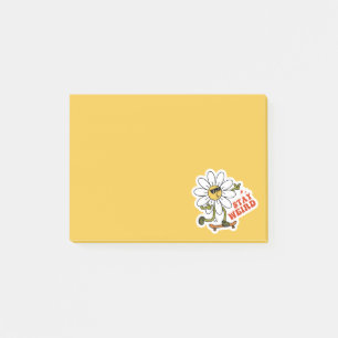 Post-it® Reste Drôle Skateboarding Daisy