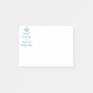 Post-it® Restez calme et allez au Spa