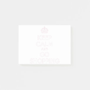 Post-it® restez calme et allez faire les courses