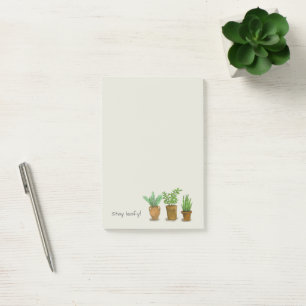 Post-it® Restez feuillus, pour les amoureux des plantes