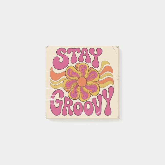 Post-it® Restez Groovy (Devant)
