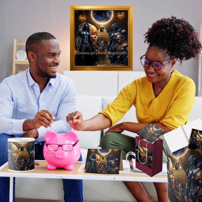Post-it® Rétablir La Dignité De Nos Ancêtres (Get the full collection at: https://bit.ly/BlackFutureZazzle)