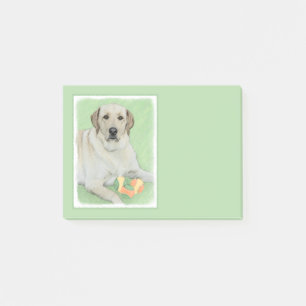 Post-it® Retriever du Labrador jaune et balles de tennis Pe