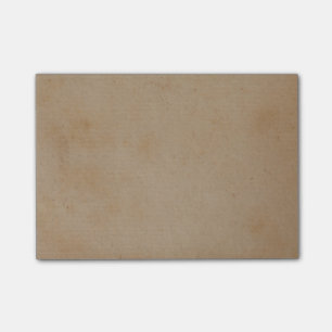 Post-it® Rétro arrière - plan bronzage vintage de parchem