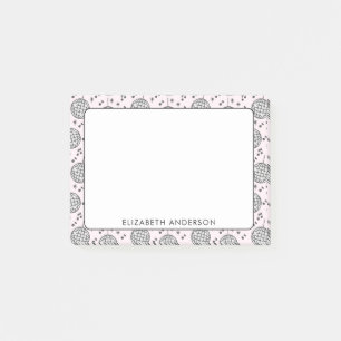 Post-it® Retro Disco Ball rose Motif fille