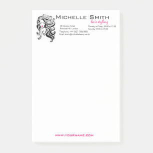 Post-it® Rétro fille avec le marquage à chaud de