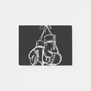 Post-it® Retro Love White Boxer Gants Cadeaux Boxer Cadeau