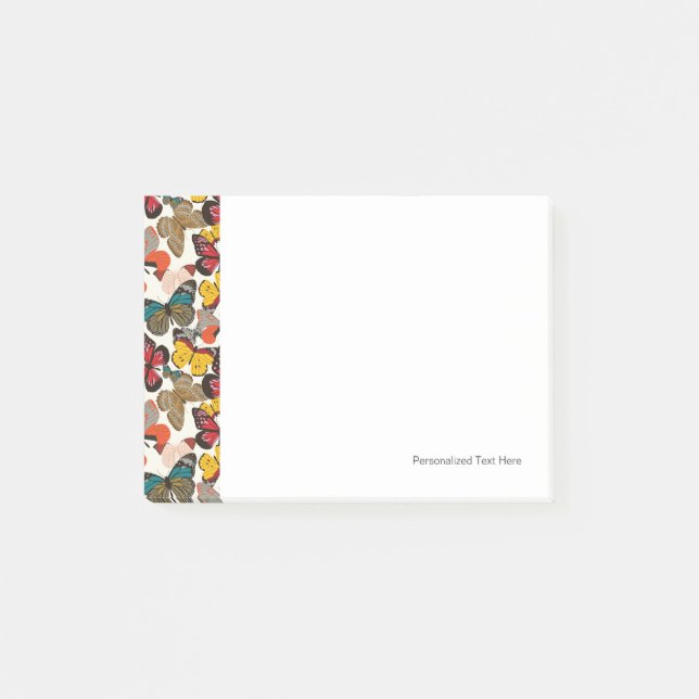 Post-it® Rétro motif floral (Devant)