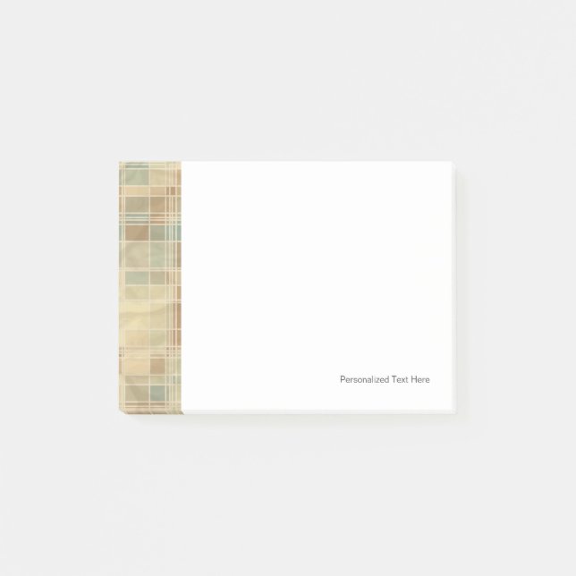 Post-it® Rétro motif géométrique 2 (Devant)