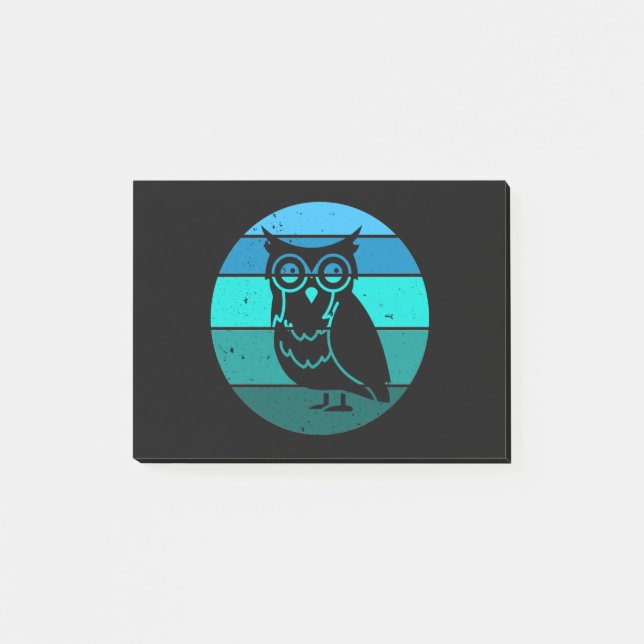 Post-it® Retro Owl (Devant)