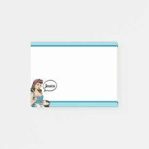 Post-it® Rétro Pin-Up_ Hé Darlin
