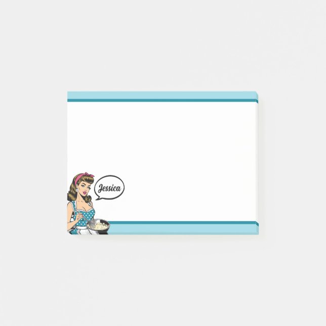 Post-it® Rétro Pin-Up_ Hé Darlin (Devant)