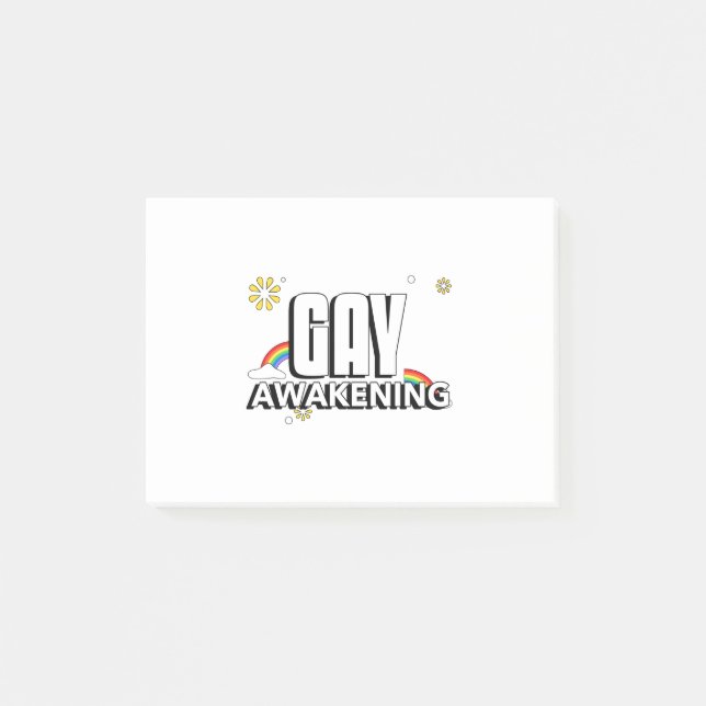 Post-it® Réveil gay (Devant)