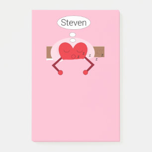 Post-it® Rêves de coeur teintes rose