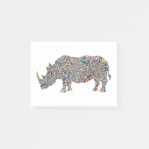 Post-it® Rhinoceros-Cheetah