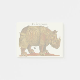 Post-it® Rhinoceros d'antiquité de Rhino vintage Durer