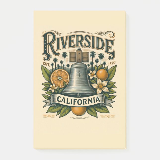 Post-it® Riverside Californie  (Devant)
