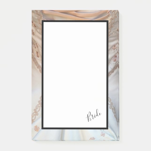 Post-it® Robe Mariage mariée (Devant)