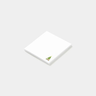 Post-it® Robin Et Coloré Présents Sous Arbre De Noël