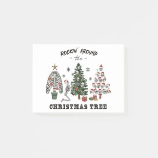 Post-it® Rocher Autour De L'Arbre De Noël