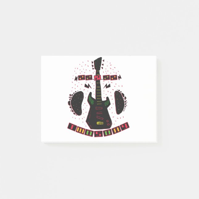 Post-it® Rock on Taco Twosday 2-22-22 (Devant)