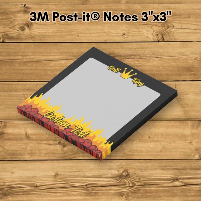Post-it® Roi du Grill Couronne (Créateur téléchargé)