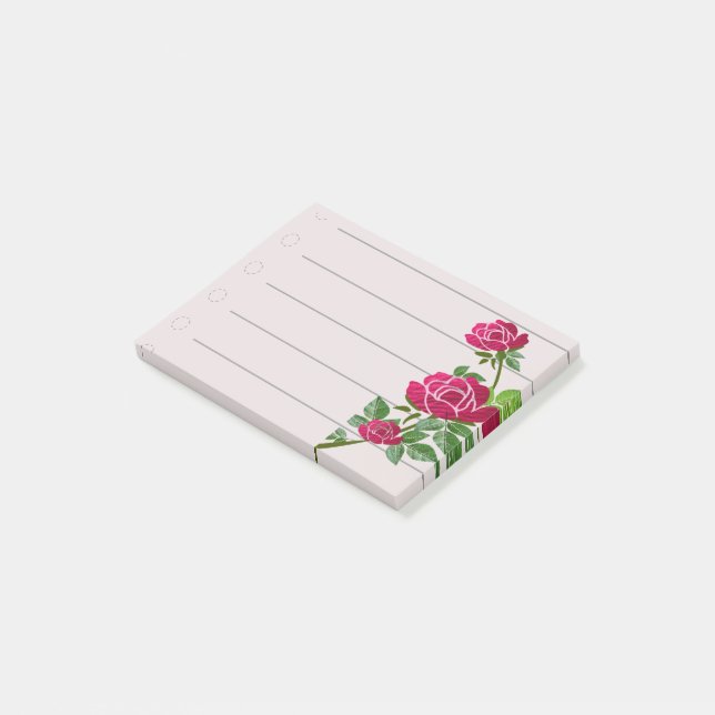 Post-it® Rose (Incliné)