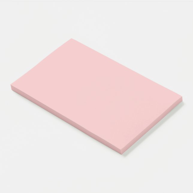 Post-it® Rose bébé (couleur unie) (Incliné)