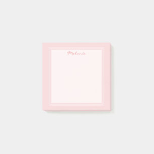 Post-it® Rose blanc rose rose moderne