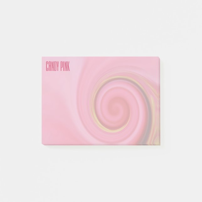 Post-it® rose bonbon  (Devant)