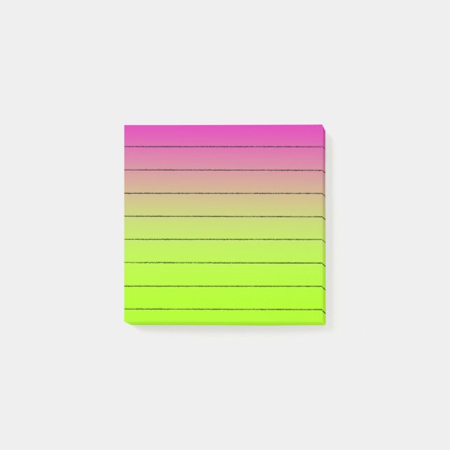 Post-it® Rose clair et vert (Devant)