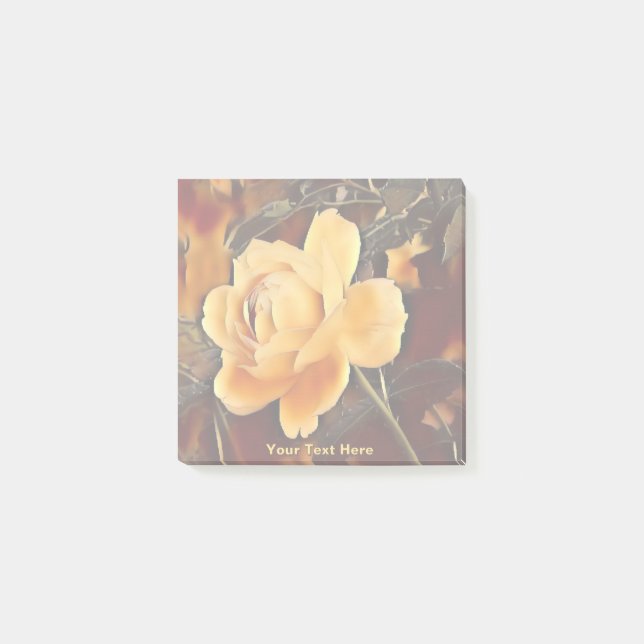 Post-it® Rose de flamme (Devant)