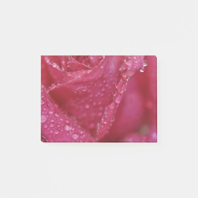 Post-it® Rose de scintillement de rose (Devant)