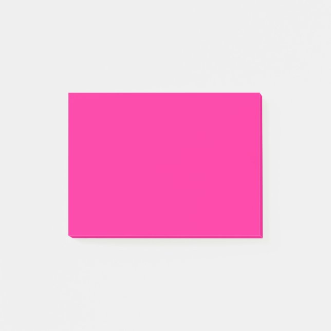 Post-it® Rose fluorescent (Devant)